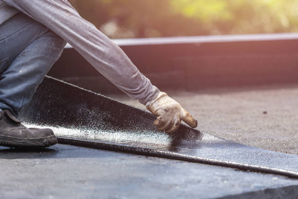 Professional Emergency Waterproofing technician working in Johnstown, PA